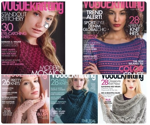 Vogue Knitting 2015 Issues