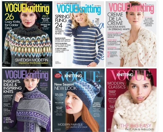 Vogue Knitting 2016 Issues