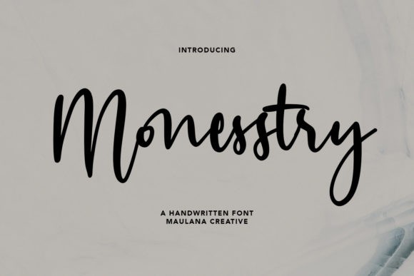 Monesstry Font