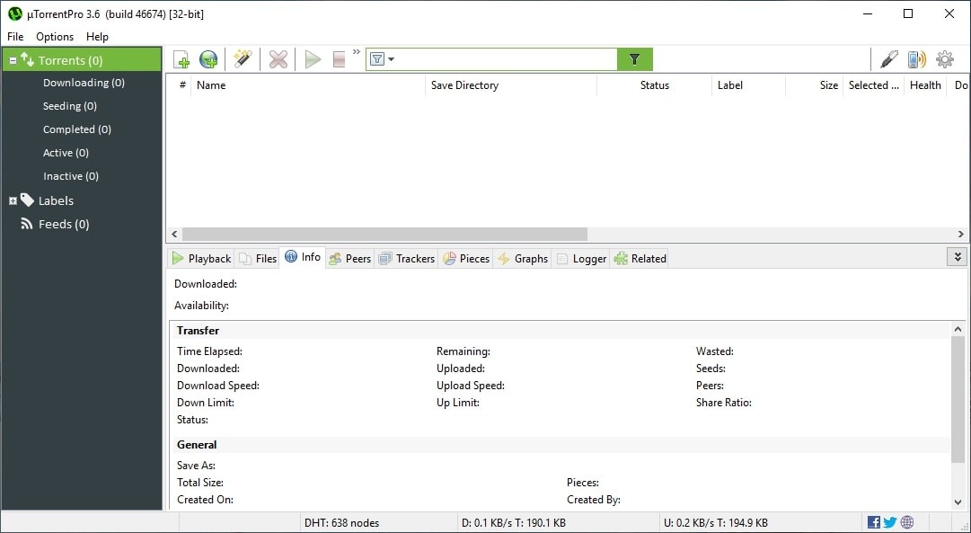 uTorrent Pro 3.6.0.47168