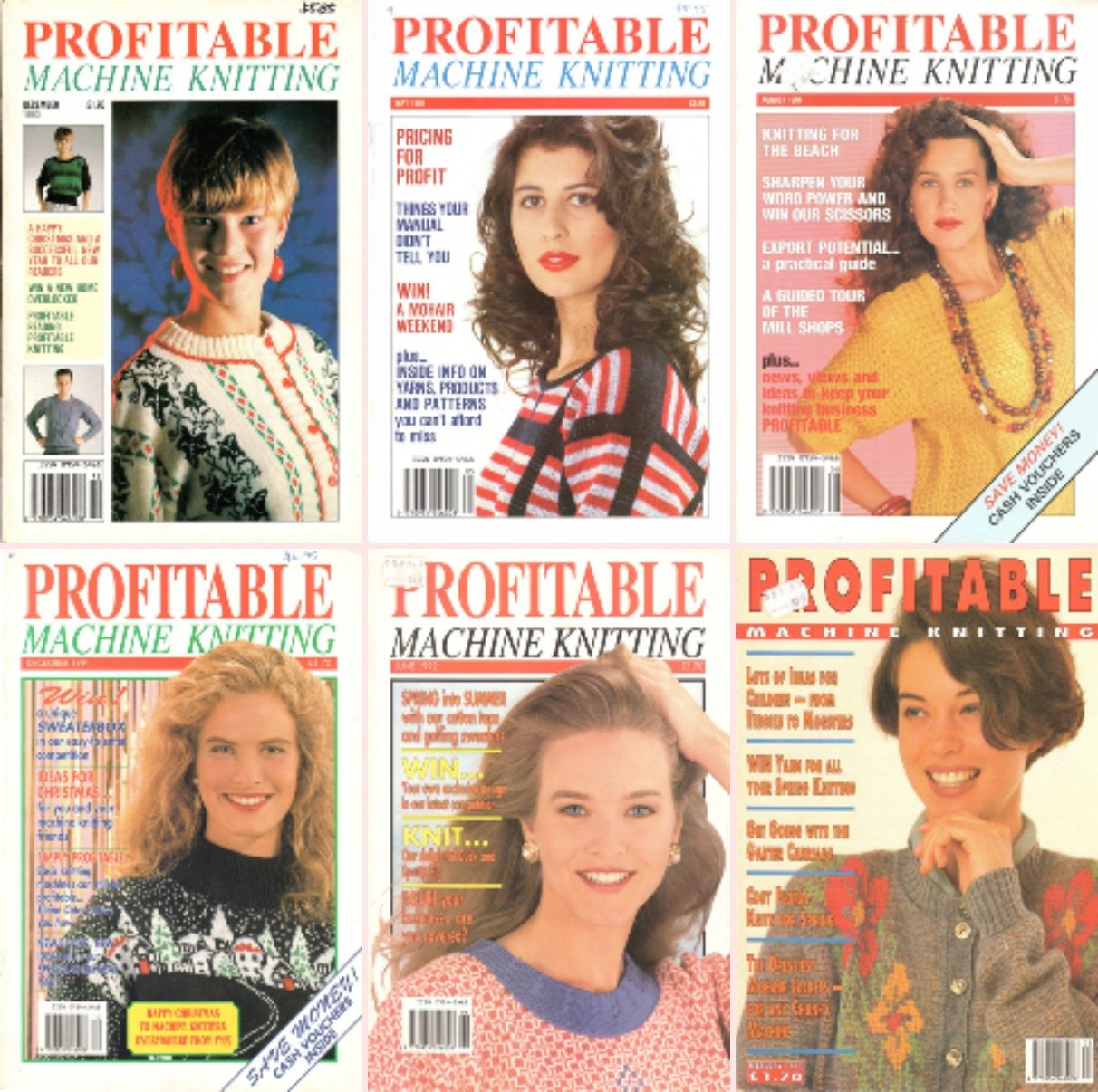 Profitable Machine Knitting Magazine Collection