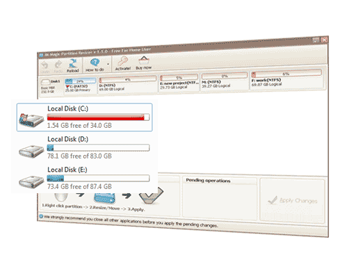 IM-Magic Partition Resizer