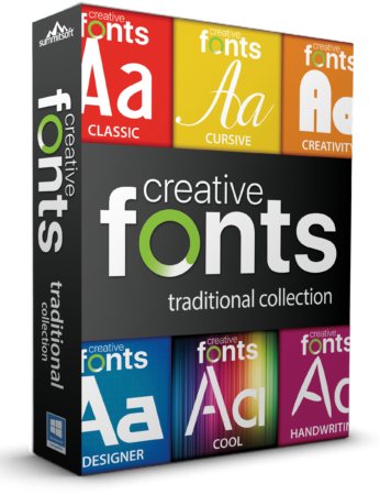 Summitsoft Creative Fonts Collection 2024