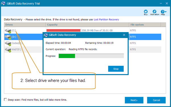 GiliSoft Data Recovery 6.6