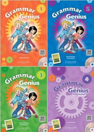 Grammar Genius Student's book + Keys + Tests + Video 1,2,3,4