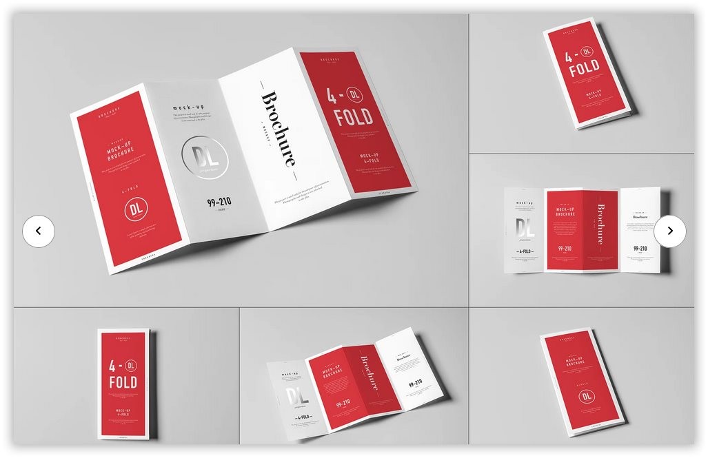 4xDL Brochure Mock-up