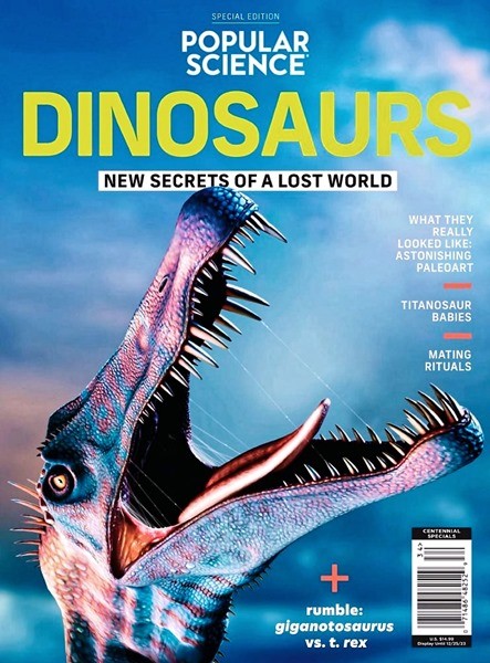 Popular Science USA - Dinosaurs : New Secrets Of A Lost World - 2023