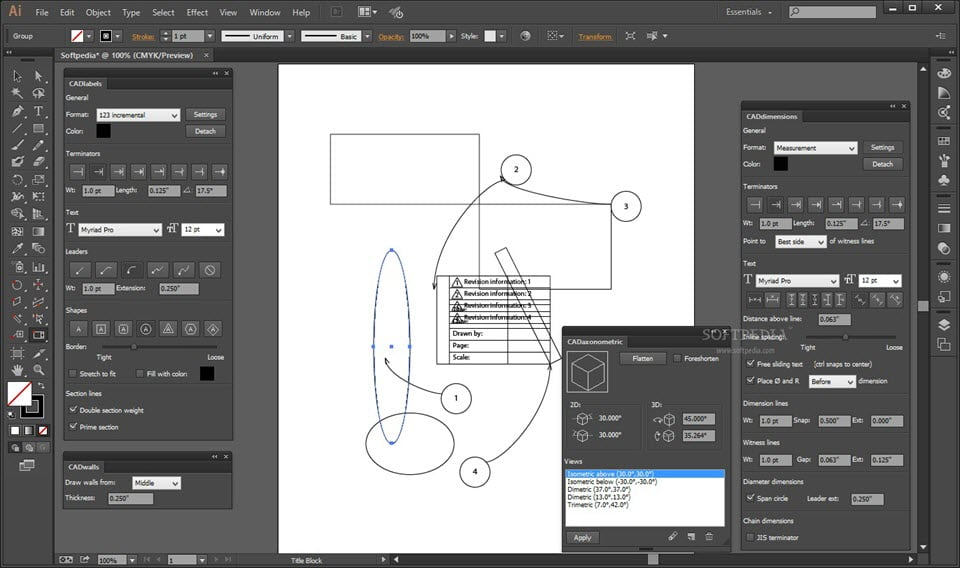 Hot Door CADtools 14.4.3 for Adobe Illustrator 2024 – 2025