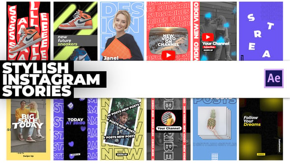 Videohive Stylish Instagram Stories 33258037