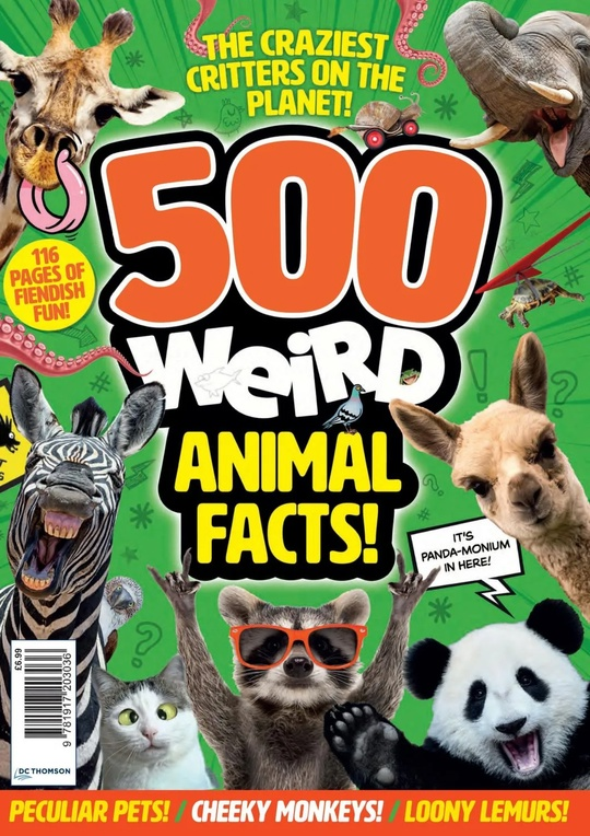 The Ultimate Series – 500 Weird Animal Facts