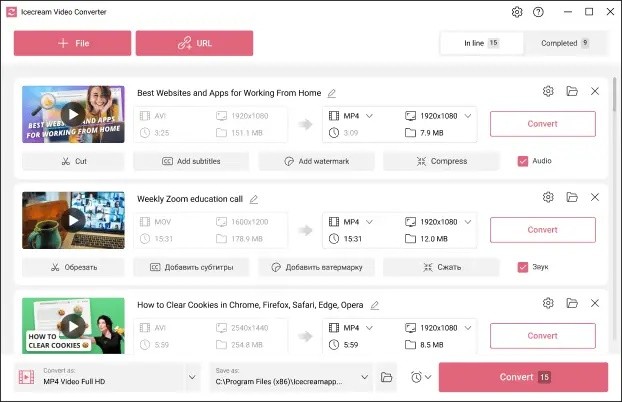Icecream Video Converter Pro 1.46