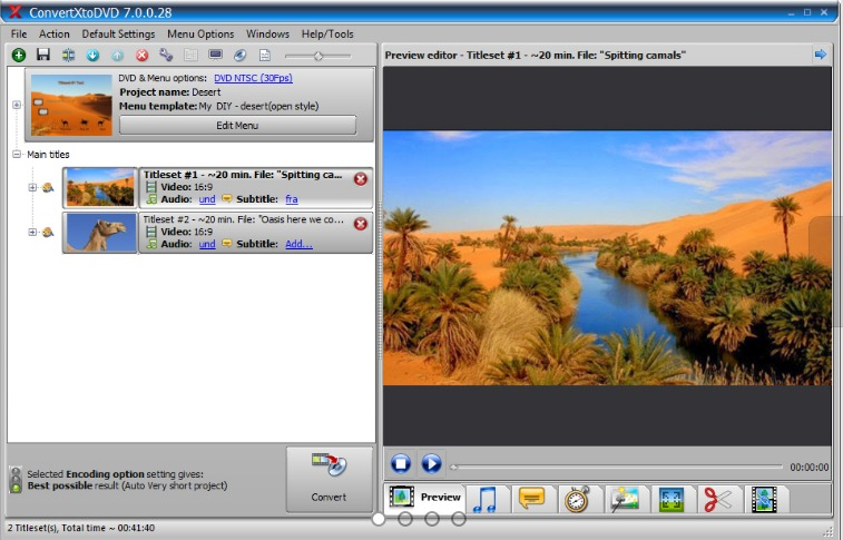 VSO ConvertXtoDVD 7.5.0.128