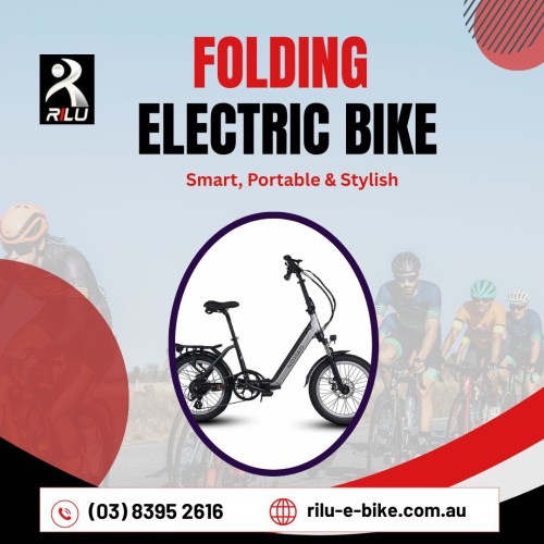 Meet the URBAN by Rilu e-Bike: our lightest electric folding bike. Perfect for the train, car boot, or small apartment, it combines 40km+ range with effortless storage. Visit a local dealer for a test ride today-https://www.rilu-e-bike.com.au/product/urban-white-folding-type/