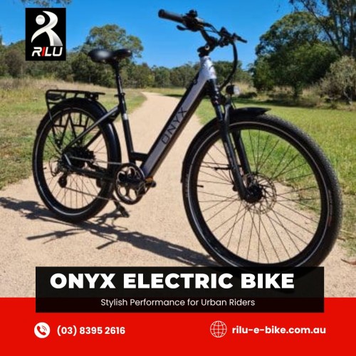 Reliable battery performance and sleek styling make the Onyx electric bike a smart choice for commuters. Premium quality from Rilu e-Bike. View full details now- https://www.rilu-e-bike.com.au/product/onyx/